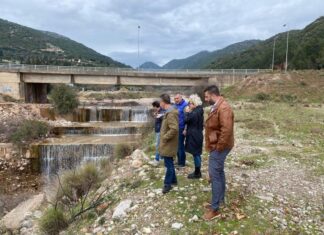 Ναύπακτος : Επίσκεψη Μαυρομμάτη στη Γέφυρα του Σκα για τον προγραμματισμό εργασιών