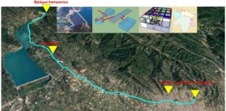 Έργο για τον επόμενο αιώνα ο αγωγός ύδρευσης από το Καστράκι