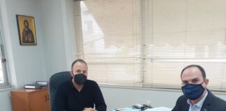 Ζητήματα ενέργειας συζήτησαν ο Λ. Δημητρογιάννης με το νέο Διευθυντή ΔΕΔΔΗΕ Αγρινίου