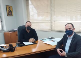 Ζητήματα ενέργειας συζήτησαν ο Λ. Δημητρογιάννης με το νέο Διευθυντή ΔΕΔΔΗΕ Αγρινίου