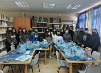 Συλλογή πλαστικών καπακιών για την ΕΛΕΠΑΠ από το Γυμνάσιο Νεάπολης