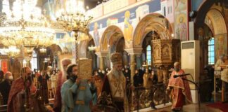 Στο Αγρίνιο λειτούργησε σήμερα ο Ιερόθεος