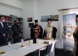 Επισκέψεις Ιερόθεου σε φορείς και υπηρεσίες στο Μεσολόγγι