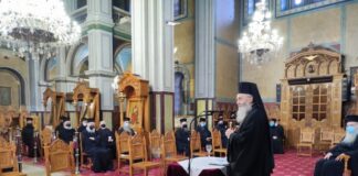 Ιερατική Σύναξη στo Μεσολόγγι