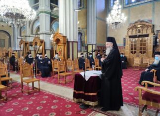 Ιερατική Σύναξη στo Μεσολόγγι