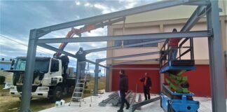 Σε εξέλιξη οι εργασίες κατασκευής του νέου Προπονητηρίου στο Αντίρριο