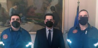 Με τον νέο Διοικητή της Πυροσβεστικής στην Αιτωλοακαρνανία ο Γ. Παπαναστασίου
