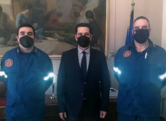 Με τον νέο Διοικητή της Πυροσβεστικής στην Αιτωλοακαρνανία ο Γ. Παπαναστασίου
