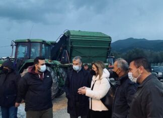 Στο μπλόκο των αγροτών στο Χαλίκι η παράταξη “Αγρίνιο Μπορείς”