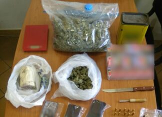 Τρεις συλλήψεις στη Μακρυνεία: Χασίς και εκρηκτικοί μηχανισμοί