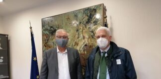 Eπί τάπητος το έργο «Περιφέρεια 4.0» : Συνάντηση εργασίας Μ. Σταυριανουδάκη με τον Φωκίωνα Ζαΐμη