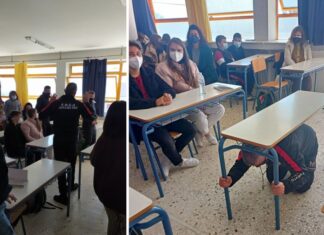 Η ΕΟΕΔ ενημέρωσε για θέματα σεισμού το Γυμνάσιο Νεοχωρίου