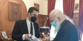 Στον Ιερώνυμο ο Παπαναστασίου: Πρόσκληση για την 11η Ιουνίου – Και στο βάθος η νέα Μητρόπολη…