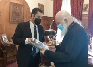 Στον Ιερώνυμο ο Παπαναστασίου: Πρόσκληση για την 11η Ιουνίου – Και στο βάθος η νέα Μητρόπολη…