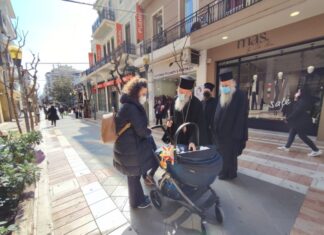 Περιοδεία του Μητροπολίτη Ιερόθεου στο Αγρίνιο