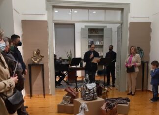 Εικαστική έκθεση της Ίνας Καραγέωργου στο Κτίριο Χρυσόγελου