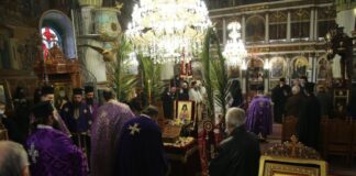 Προσκύνηση του ιερού λειψάνου του Αγίου Καλλινίκου στο Μεσολόγγι