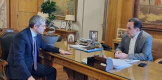 O Κ. Καραγκούνης στον Υπουργό Αγροτικής Ανάπτυξης : Επί τάπητος οι ζημιές από τον παγετό στα εσπεριδοειδή