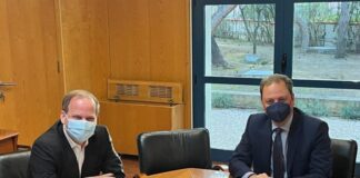 Εφ΄όλης συνάντηση Λιβανού με Καραμανλή