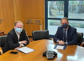 Εφ΄όλης συνάντηση Λιβανού με Καραμανλή