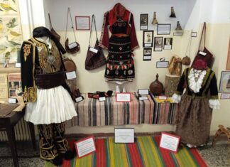 Η λαογραφική έκθεση 1ου Δημοτικού σχολείου Αγρινίου