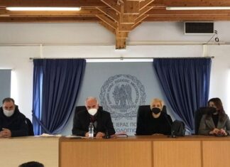 Ο Κώστας Λύρος με τους Προέδρους των Κοινοτήτων: Συνεργασία για να ορθοποδήσει η ΔΕΥΑΜ