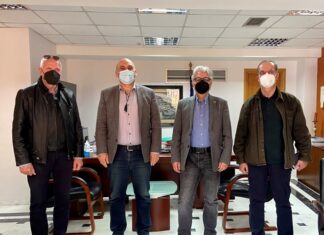 Συνάντηση του Β.Γκίζα με τους Οικολόγους Πράσινους