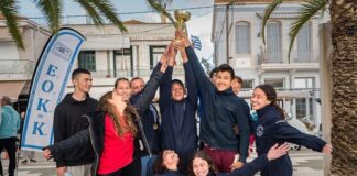 Πρωταθλήτρια Ελλάδος η παιδική ομάδα canoe kayak του ΝΟΜεσολογγίου