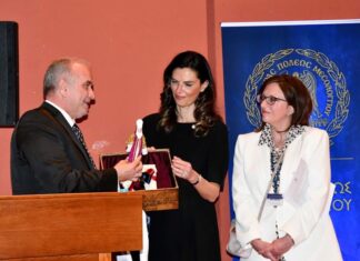 Ο Δήμος Μεσολογγίου τίμησε τους Ιταλούς Φιλέλληνες παρουσία της Ιταλίδας Πρέσβεως