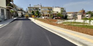 Σε εξέλιξη η ασφαλτόστρωση στην περιοχή της Εργάνης