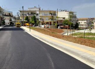 Σε εξέλιξη η ασφαλτόστρωση στην περιοχή της Εργάνης