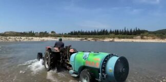 Εύηνος : Πρόχειρη γέφυρα στο Τρίκορφο, όχι όμως και στον «αποκλεισμένο» Γαλατά