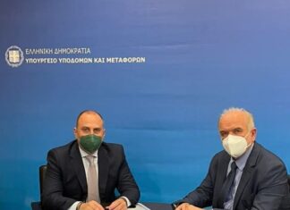 Συνάντηση Λύρου με Καραγιάννη για αντιπλημμυρικά έργα και Γέφυρα Ευήνου