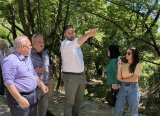 Ξεκίνησαν οι εργασίες αποκατάστασης της πρόσβασης στο Άνω Κεράσοβο