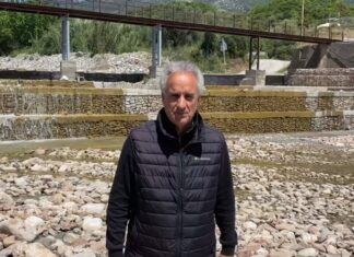 Εκθειάζει ο Κοτσανάς το έργο της Περιφέρειας στο χείμαρρο της Βαρειάς