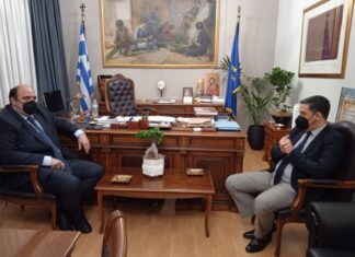 Επίσκεψη Τριαντόπουλου και στο Αγρίνιο