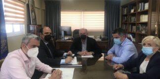 Στο Μεσολόγγι ο Χρ. Τριαντόπουλος : Οι αποκαταστάσεις των πλημμυρών στο επίκεντρο