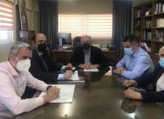 Στο Μεσολόγγι ο Χρ. Τριαντόπουλος : Οι αποκαταστάσεις των πλημμυρών στο επίκεντρο