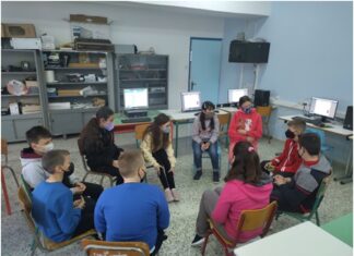 Εκπαιδευτικοί του 1ου Ειδικού Δημοτικού Αγρινίου και του 9ου Δημοτικού Σχολείου Αγρινίου σε πρόγραμμα eΤwinning