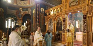 Ο Σεβασμιώτατος Τοποτηρητής στον Άγιο Δημήτριο Αγρινίου