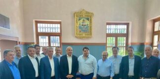 Στη Ναύπακτο ο νέος Πρέσβη των Η.Π.Α. στην Αθήνα George Tsunis