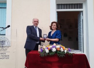 Επίτιμη Δημότης Μεσολογγίου η Ολυμπία Βικάτου
