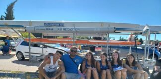 Εξαιρετική εμφάνιση της ομάδας canoe kayak του ΝΟ Μεσολογγίου στο πανελλήνιο πρωτάθλημα