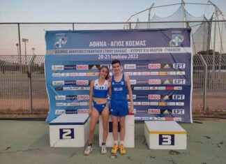ΓΑΣ Αγρινίου : Ασημένια μετάλλια για τους Διονύση Καψάλη και Eυτυχία Zαρκαδούλα