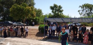 Μνημόσυνο στη μνήμη των εκτελεσθέντων πατριωτών στα Καλύβια