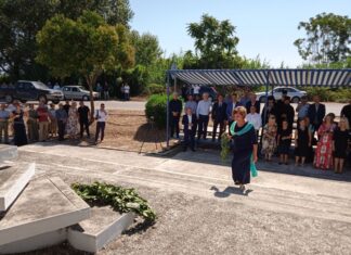 Μνημόσυνο στη μνήμη των εκτελεσθέντων πατριωτών στα Καλύβια