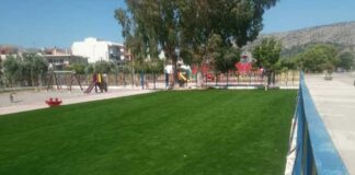 Τεχνητός χλοοτάπητας στα ΚΔΑΠ Φυτειών και Αστακού