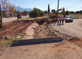 Σε εξέλιξη ο ποδηλατόδρομος στην περιοχή του Αγ. Ιωάννη Ρηγανά