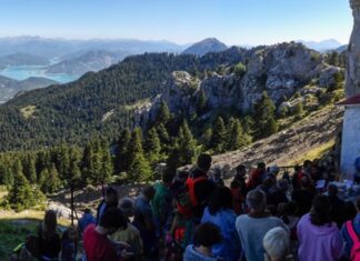 O εορτασμός του Προφήτη Ηλία σε ένα μαγευτικό τοπίο στον Άνω Άγιο Βλάσιο