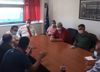 Κλιμάκιο του ΣΥΡΙΖΑ στο Νοσοκομείο Αγρινίου